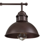 Industrial 3 - Light Linear Dome Pendant Lighting - LightfixturesUAE