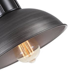 Industrial 3 - Light Linear Dome Pendant Lighting - LightfixturesUAE