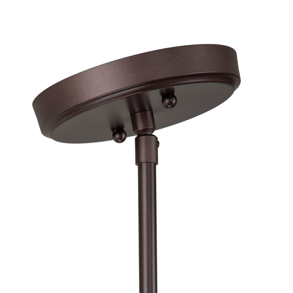 Industrial 3 - Light Linear Dome Pendant Lighting - LightfixturesUAE