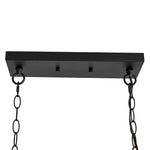 Industrial 5 - Light Rectangular Kitchen Island Chandelier Pendant Light - LightfixturesUAE