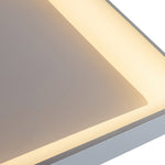 LED Acrylic Flat Square Flush Mount Ceiling Light - LightfixturesUAE