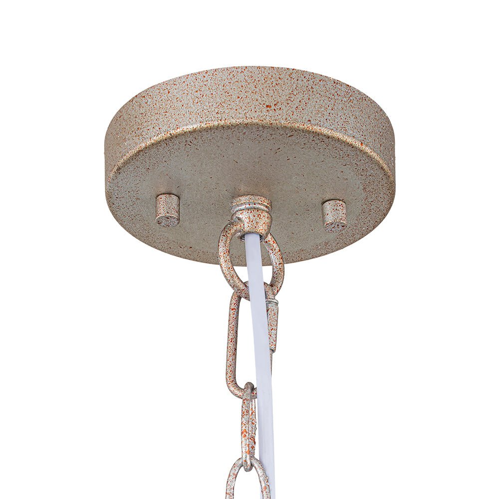 LightfixturesUAE-1-Light Farmhouse Vintage Antique Teal Brass Bowl Shape Pendant Light-Pendant Lights-Blue-