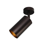 LightfixturesUAE-1-Light Minimalism Adjustable Directional Dual Ceiling & Wall Mount Spot Lamp-Ceiling Lights-Oil-Rubbed Bronze-