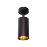 LightfixturesUAE-1-Light Minimalism Adjustable Directional Dual Ceiling & Wall Mount Spot Lamp-Ceiling Lights-Oil-Rubbed Bronze-