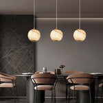 LightfixturesUAE-1-Light Modern Natural Mood Jupiter Ball Glass Globe Ceiling Pendant Light-Pendant Lights - 