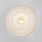 LightfixturesUAE-1-Light Modern Ribbed Glass Dome-Shaped Pendant Light-Pendant Lights-Large-