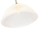 LightfixturesUAE-1-Light Modern Ribbed Glass Dome-Shaped Pendant Light-Pendant Lights-Large-