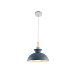 LightfixturesUAE-1-Light Modern Scandinavian Dome Pendant Light-Pendant Lights-Orange-
