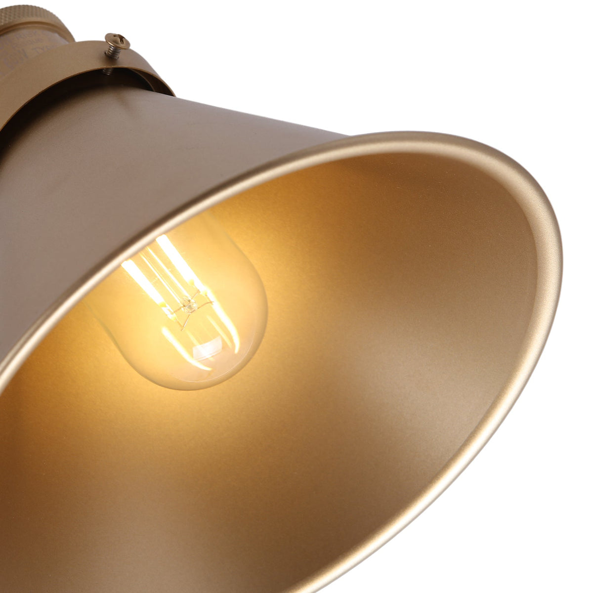 LightfixturesUAE-1-Light Modern Swing Arm Conical Wall Sconce-Wall Lights-Black-