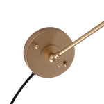 LightfixturesUAE-1-Light Modern Swing Arm Conical Wall Sconce-Wall Lights-Black-