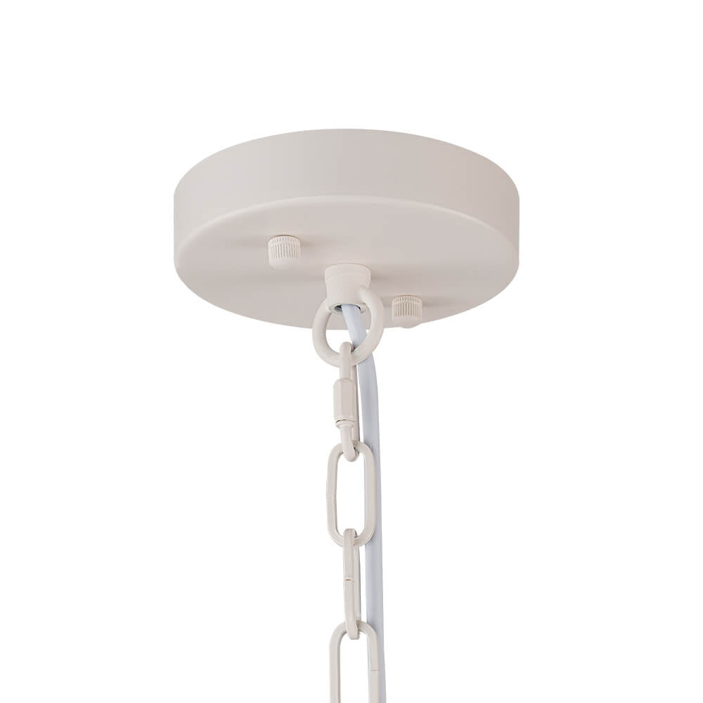 LightfixturesUAE-1-Light Modern White Metal Wine Glass Shape Dome Kitchen Pendant-Pendant Lights-B-