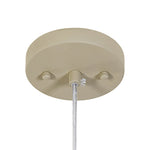 LightfixturesUAE-1-Light Nordic Cream Style Khaki Conical Single Pendant Light-Pendant Lights-Khaki-