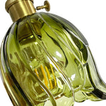 LightfixturesUAE-1-Light Vintage Glass Tulip Pendant Light-Pendant Lights-Clear-