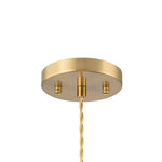 LightfixturesUAE-1-Light Vintage Striped Glass Dome-Shaped Pendant Light-Pendant Lights-Green-