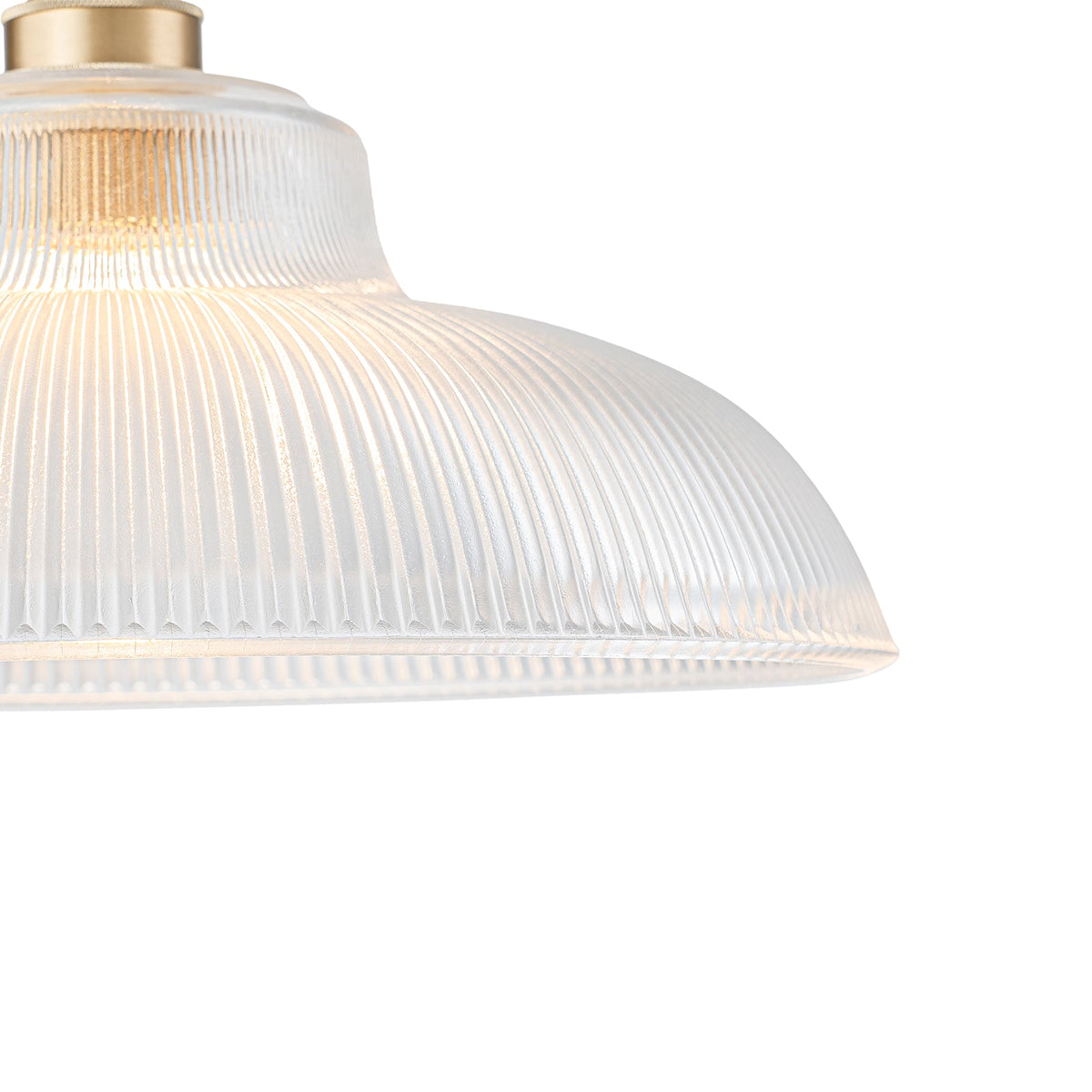 LightfixturesUAE-1-Light Vintage Striped Glass Dome-Shaped Pendant Light-Pendant Lights-Green-