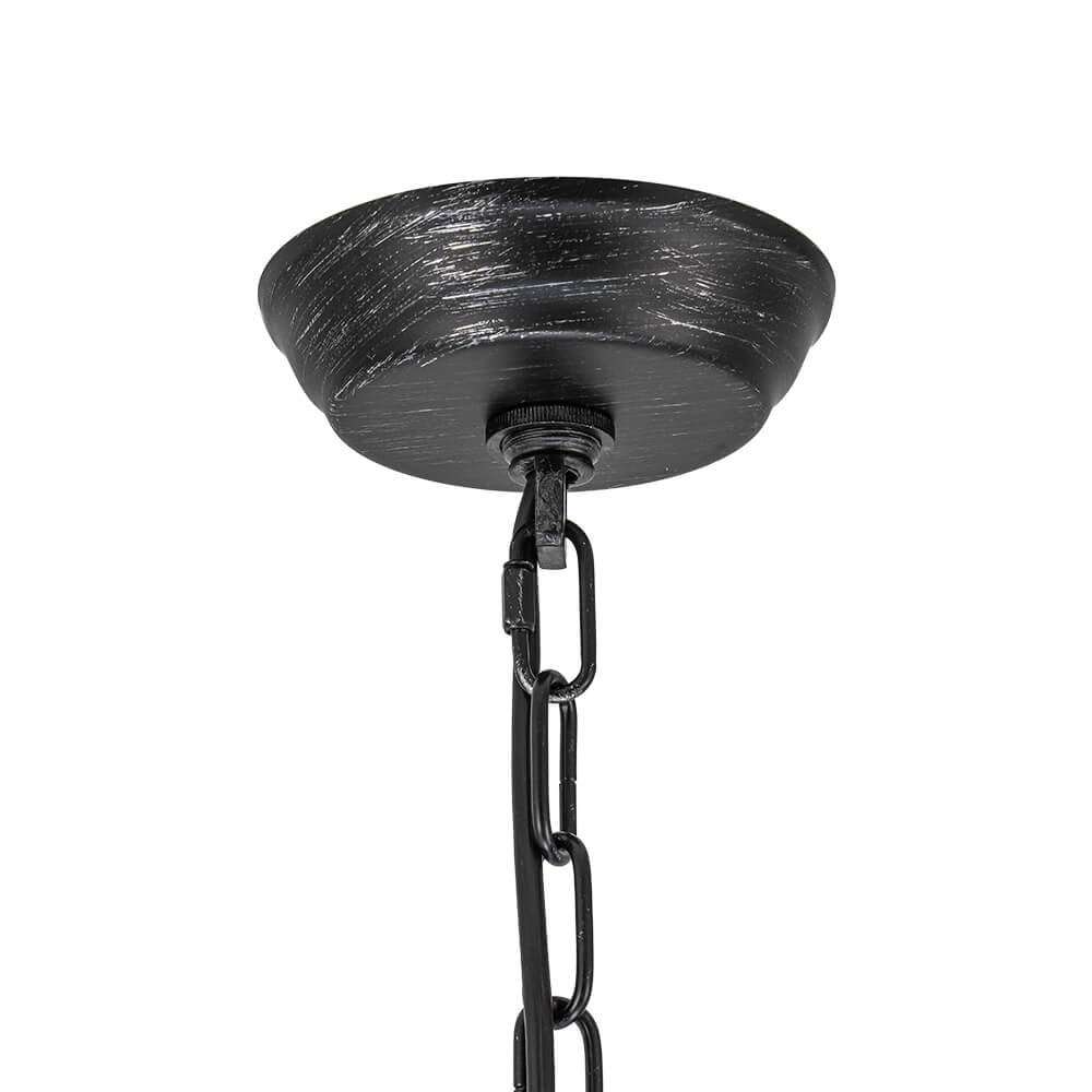 LightfixturesUAE-11-light Modern Teardrop-Shaped Crystal Tiered Chandelier-Chandeliers-Black-