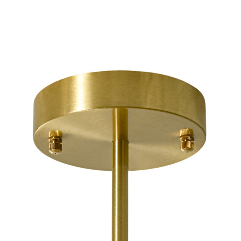 LightfixturesUAE-12-Light Mid-Century Modern 2-Tiered Bubble Glass Globe Sputnik Chandelier-Chandeliers-Brass-Ribbed Globe