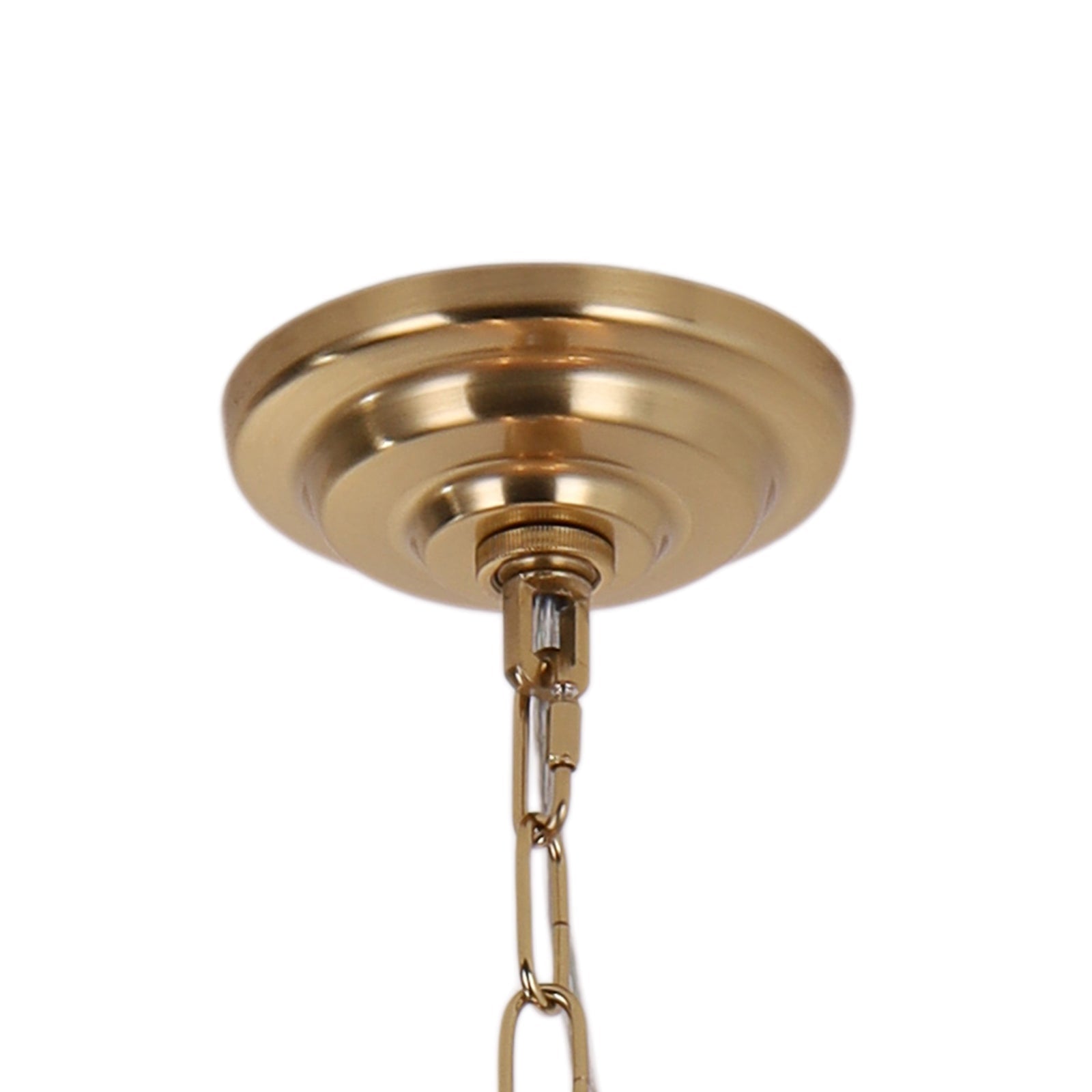 LightfixturesUAE-12-Light Romantic Luxury Dandelion-Shaped Chandelier with Sparkling Crystals-Chandeliers-Brass-