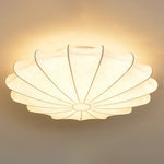 LightfixturesUAE-1/3-Light Modern Soft White Silk Flush Mount Ceiling Lamp-Ceiling Lights-40cm (1 light)-