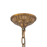LightfixturesUAE-1/3/5/8-Light French Antique Brass Crystal Glass Orb Chandelier-Chandeliers-8-Light-