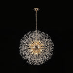 LightfixturesUAE-16-Light Modern Glam Starburst Dandelion Crystal Glass Chandelier-Chandeliers-16-Light-