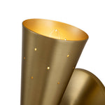 LightfixturesUAE-2-Light Mid-Century Modern Starry Hourglass Mcm Wall Sconces-Wall Lights-Nickle-