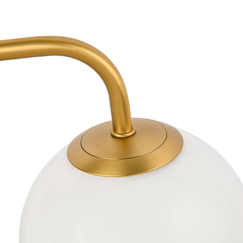 LightfixturesUAE-3/4-Light Modern Glass Globe Bathroom Vanity Wall Light-Wall Lights-4-Light-