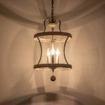 LightfixturesUAE-4-Light Modern Farmhouse Curved Open Drum Pendant Lighting-Chandeliers - 