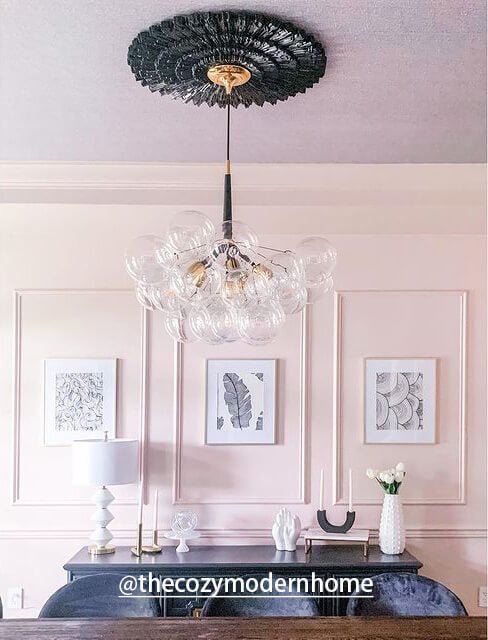 LightfixturesUAE-4/6-Light Contemporary Clear Glass Bubble Cloud Cluster Chandelier-Chandeliers-White-18 Globes