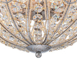 LightfixturesUAE-4/6-Light Luxury Crystal Spherical Chandelier-Chandeliers-4-Light-