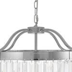 LightfixturesUAE-6-Light Glam Tiered Ring Crystal Circular Chandelier-Chandeliers-Chrome-