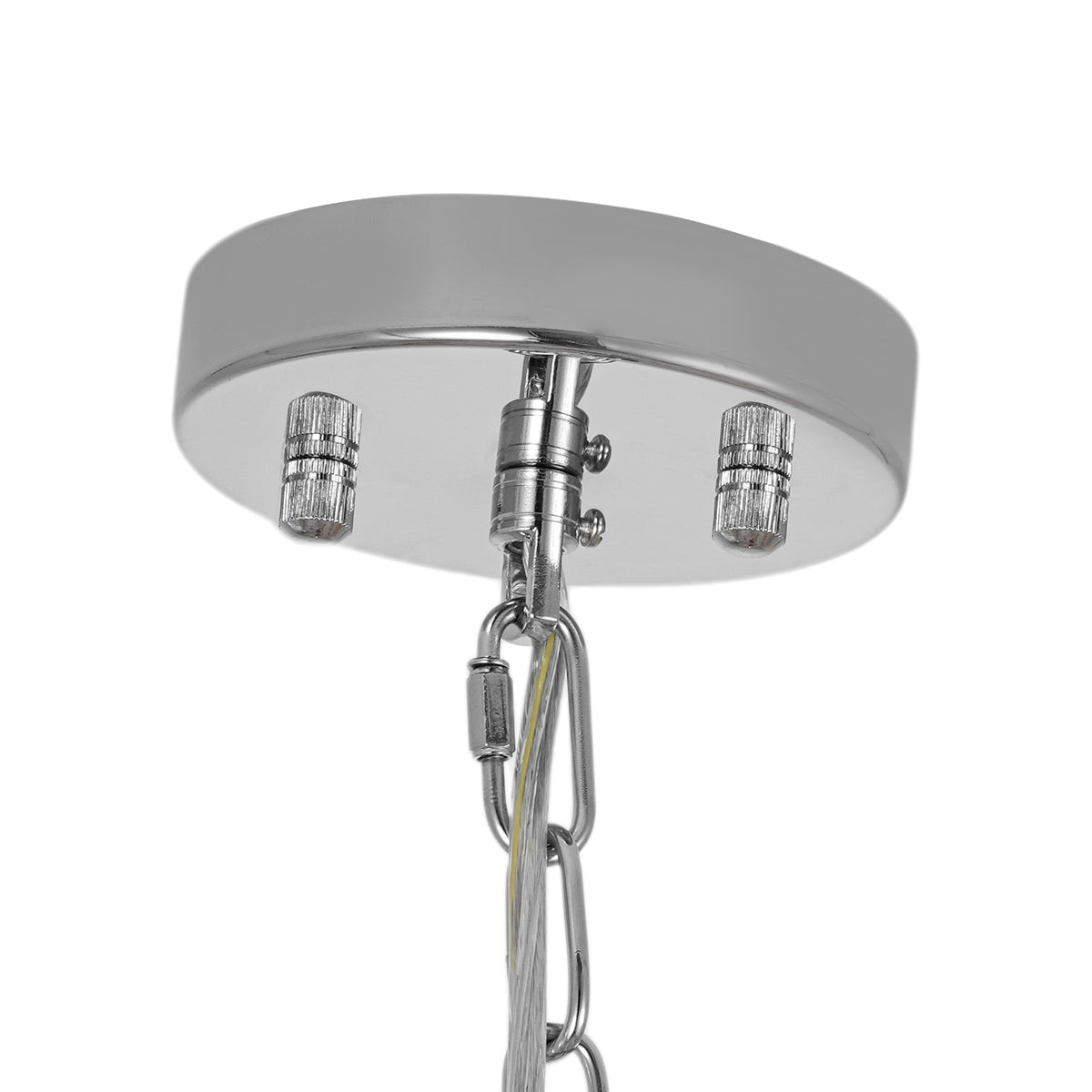 LightfixturesUAE-6-Light Glam Tiered Ring Crystal Circular Chandelier-Chandeliers-Chrome-