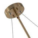 LightfixturesUAE-8-Light Modern Glam Cloud Glass Chandelier-Chandeliers-Brass-