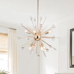LightfixturesUAE-8/9-Light Modern Crystal Dandelion Sunburst Sputnik Chandelier-Chandeliers-Chrome-9-Light