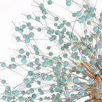 LightfixturesUAE-9-Light Modern Coastal Aqua Sea Firework Chandelier-Chandeliers-Chrome-