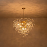 LightfixturesUAE-9-Light Modern Luxury Clear Bubble Grape Cluster Chandelier-Chandeliers-9-Light-