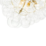 LightfixturesUAE-9-Light Modern Luxury Clear Bubble Grape Cluster Chandelier-Chandeliers-9-Light-