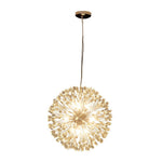 LightfixturesUAE-9-Lights Luxury Bloom Firework Crystal Chandelier-Chandeliers-Chrome-