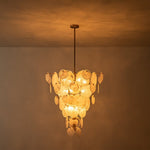 LightfixturesUAE-9/12-Light Modern Luxury Tiered Cloud Glass Chandelier-Chandeliers-12-Light-