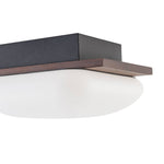 LightfixturesUAE-Dimmable LED 3-Light Minimalist Wood Style Linear Ceiling Light-Ceiling Lights-Walnut-