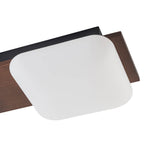LightfixturesUAE-Dimmable LED 3-Light Minimalist Wood Style Linear Ceiling Light-Ceiling Lights-Walnut-