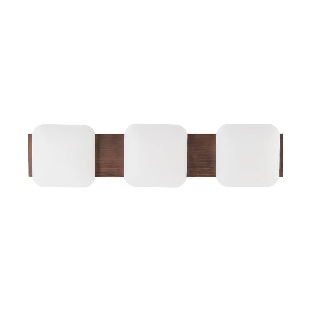 LightfixturesUAE-Dimmable LED 3-Light Minimalist Wood Style Linear Ceiling Light-Ceiling Lights-Walnut-