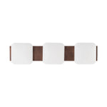 LightfixturesUAE-Dimmable LED 3-Light Minimalist Wood Style Linear Ceiling Light-Ceiling Lights-Walnut-
