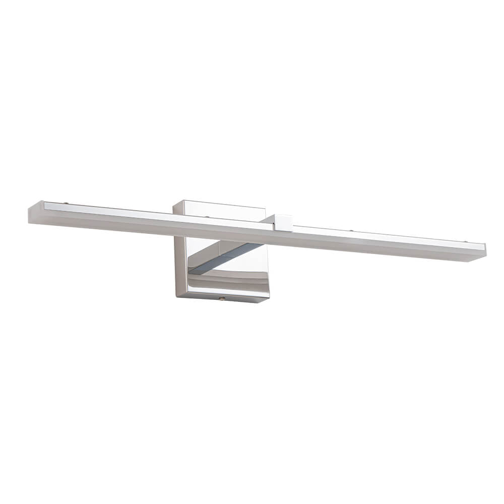 LightfixturesUAE-Dimmable LED Modern Bathroom Vanity Wall Sconce-Wall Lights-Chrome-