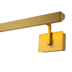 LightfixturesUAE-Dimmable LED Modern Linear Wall Sconce With Two-Canopy-Wall Lights-Black-
