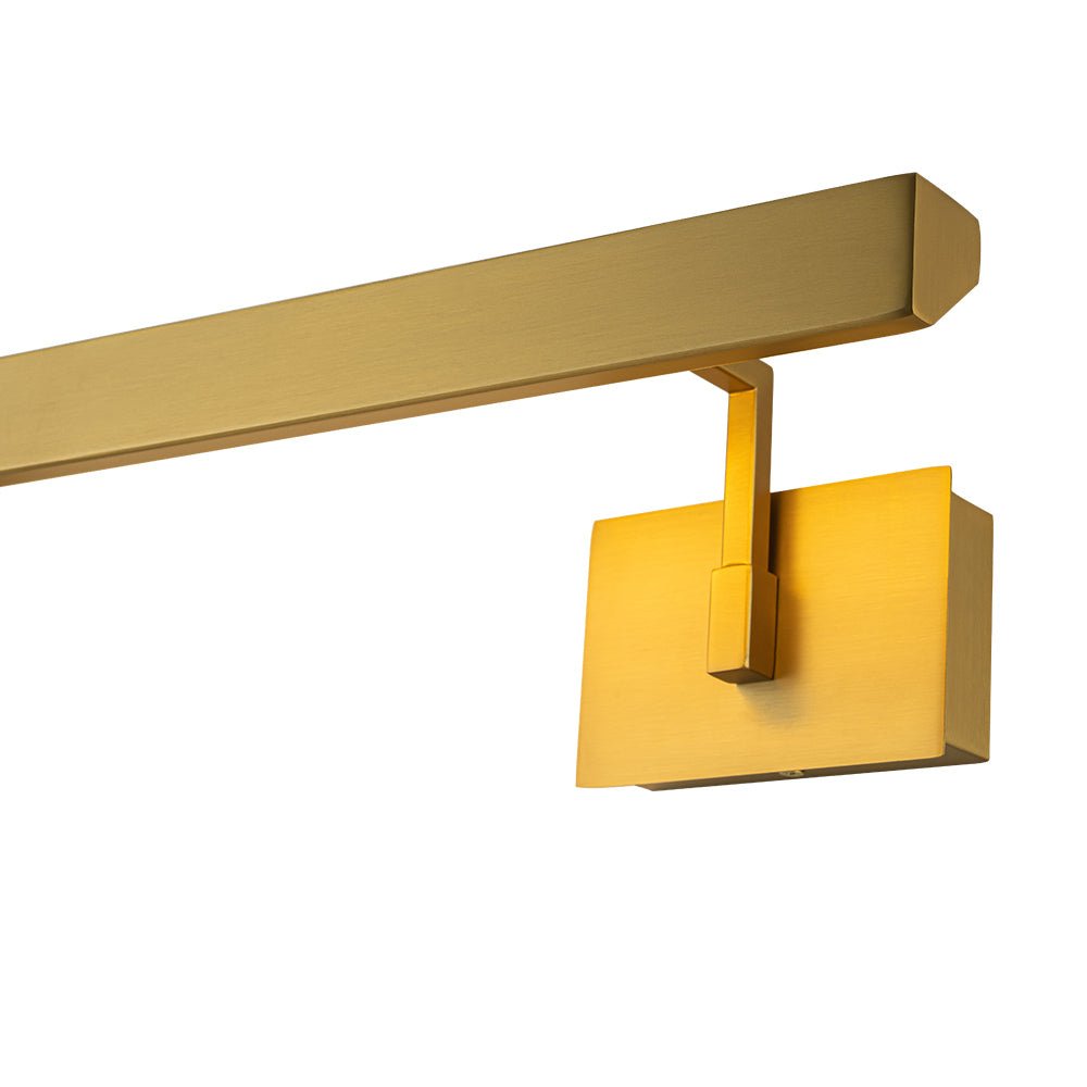 LightfixturesUAE-Dimmable LED Modern Linear Wall Sconce With Two-Canopy-Wall Lights-Black-