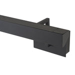 LightfixturesUAE-Dimmable LED Modern Linear Wall Sconce With Two-Canopy-Wall Lights-Black-