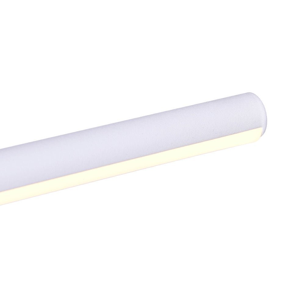LightfixturesUAE-Dimmable LED Modern Minimalist Linear Island Chandelier-Chandeliers-White-