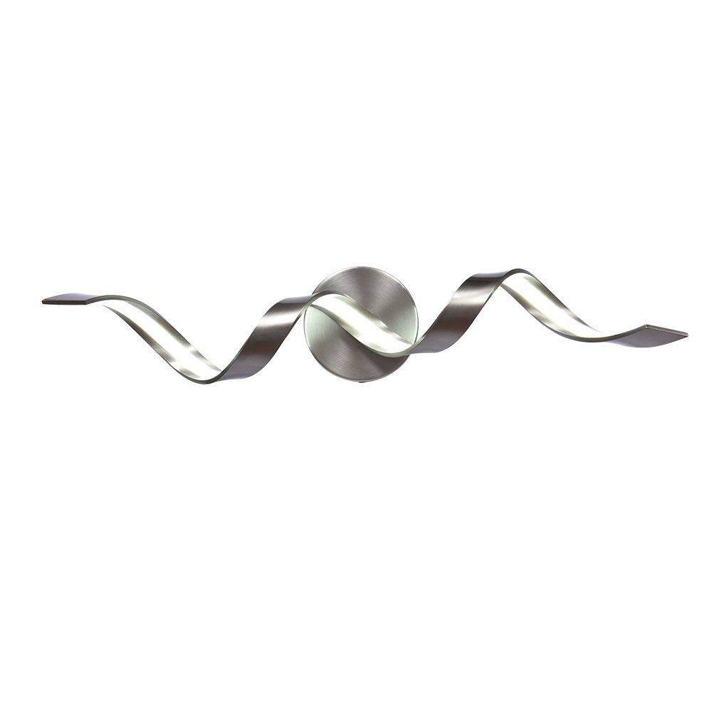 LightfixturesUAE-Dimmable LED Modern Spiral Sleek Bar Wall Sconce-Wall Lights-Black-