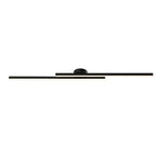 LightfixturesUAE-Dimmable LED Modern Three-Color Vanity Wall Sconce Ceiling Light-Ceiling Lights-Black-
